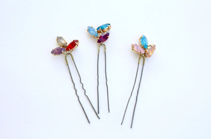 Barrette Alba M sur fond blanc